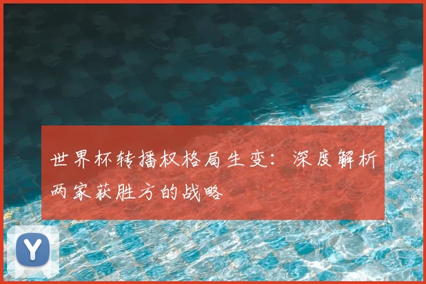 世界杯转播权格局生变:深度解析两家获胜方的战略