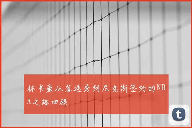 林书豪从落选秀到尼克斯签约的NBA之路回顾