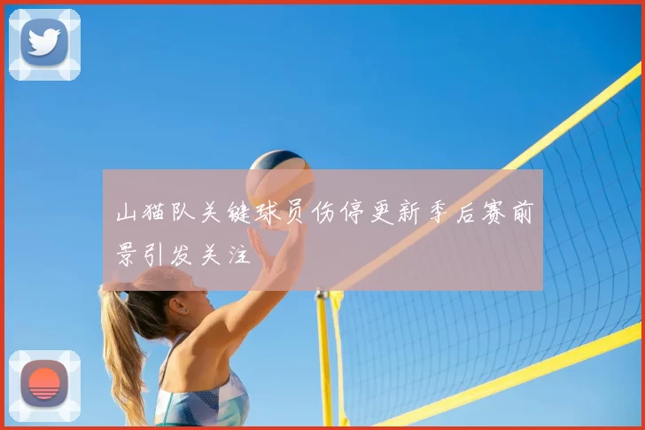 山猫队关键球员伤停更新季后赛前景引发关注